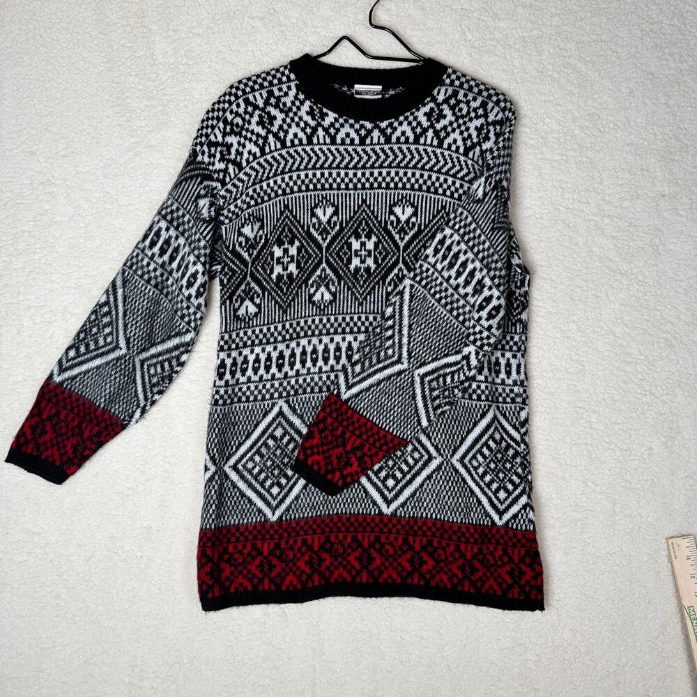 Huntington Ridge Vintage Sweater Ski Grandpa Grannycore 80s L